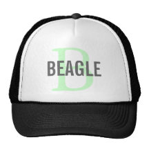 Beagle Monogram Mesh Hat