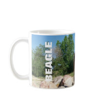 Beagle On The Rocks - Cooper Beagle Coffee Mug
