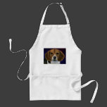 Beagle Painting - Dog Breed Art Aprons