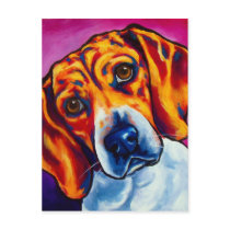 Beagle Post Card