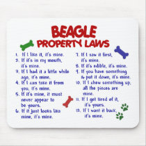 BEAGLE Property Laws 2 Mouse Pad