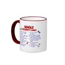 BEAGLE Property Laws 2 Mugs