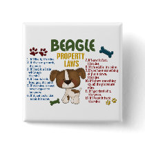 Beagle Property Laws 4 Buttons