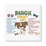 Beagle Property Laws 4 Magnet