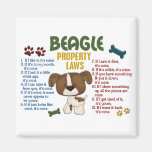 Beagle Property Laws 4 Magnet
