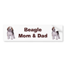 Beagle Pup Bumper Sticker