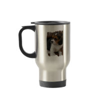 Beagle Pup Stainless Steel Travel Mug