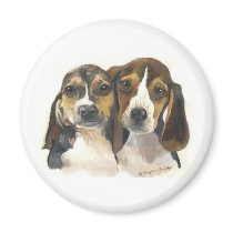 Beagle Puppies Magnet
