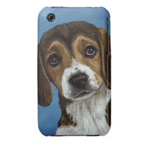Beagle Puppy case mate Iphone 3 Case-mate Cases