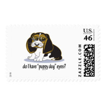 Beagle Puppy Dog Eyes postage