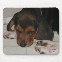 Beagle Puppy Mousepad mousepads