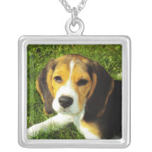 Beagle Puppy Necklace