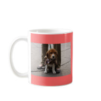 Beagle Puppy Tie mugs