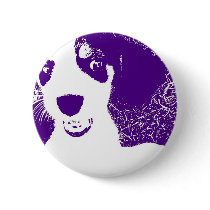 beagle purple buttons