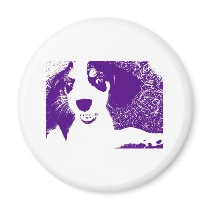 beagle purple magnets