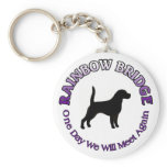 BEAGLE RAINBOW BRIDGE SYMPATHY KEYCHAI KEY CHAIN
