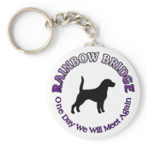 BEAGLE RAINBOW BRIDGE SYMPATHY KEYCHAI KEY CHAIN