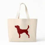 Beagle (Red) Canvas Bags