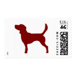 Beagle (Red) postage