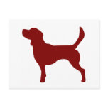 Beagle (Red) Postcards