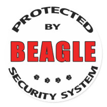 Beagle Security stickers by DanesRUs Beagle Security stickers