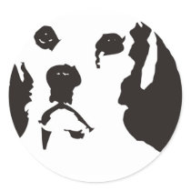 Beagle Round Stickers