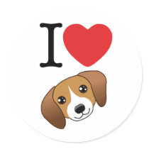 Beagle Stickers by JustDogs Beagle Stickers