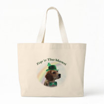 Beagle Top of the Morn Tote Bags