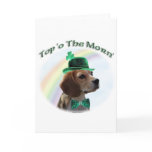Beagle Top of the Morn Card