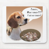 Beagle Turkey mousepads by GreyWolfCreation Beagle Turkey mousepads