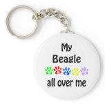 Beagle Walks Design Key Chains Beagle Walks Design Key Chains