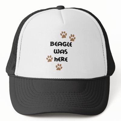 Beagle Was Here Hat by dogsandhorses