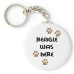 Beagle Was Here Key Chain