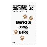Beagle Was Here Stamps