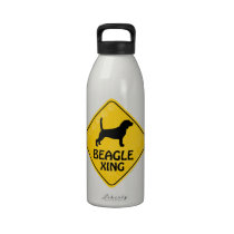 Beagle Xing water bottles