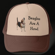 Beagles Are A Howl Dog Lover Photo Hat