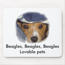 Beagles, Beagles, BeaglesLovable pets mousepads by pugsandbeagles Beagles, Beagles, BeaglesLovable pets mousepads