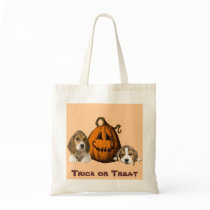 Beagles Halloween Tote Bag