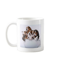 Beagles in Bucket Coffee Mug