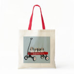 Beagles In Wagon Tote Bag