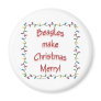 Beagles Make Christmas Merry - Magnet