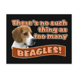 BEAGLES POSTCARDS