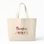 Beagles Rule Canvas Bags