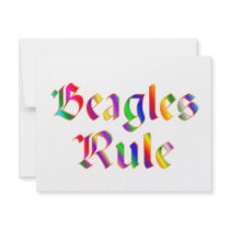 Beagles Rule invitations