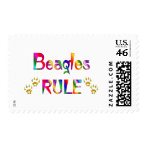 Beagles Rule Postage Stamps