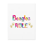 Beagles Rule Postcards