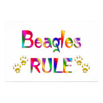 Beagles Rule posters