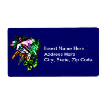 Beak Nose Evil Clown Custom Shipping Labels
