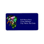 Beak Nose Evil Clown Personalized Address Label