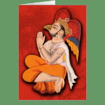 Beaked Holy Man with Wings cards